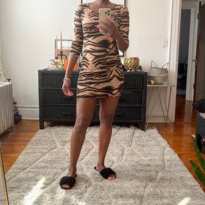Forever 21 -Animal print mini dress